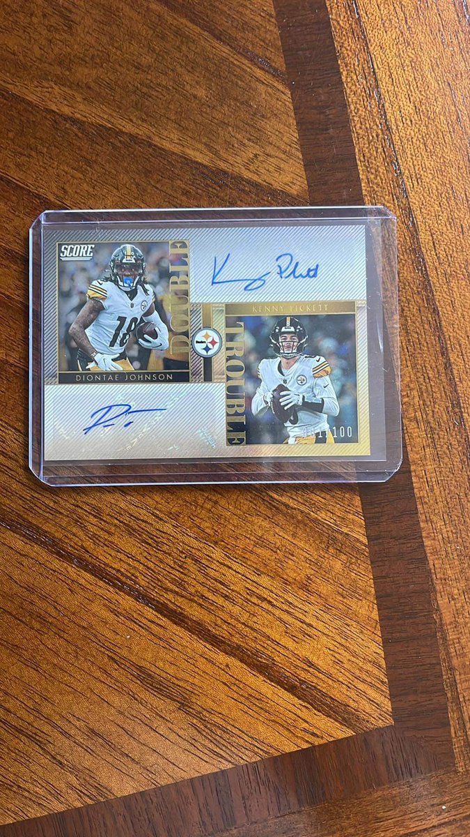 itsoxibreaks's tweet image. So glad I sold this card when I did! #sportscards #thehobby #dualauto