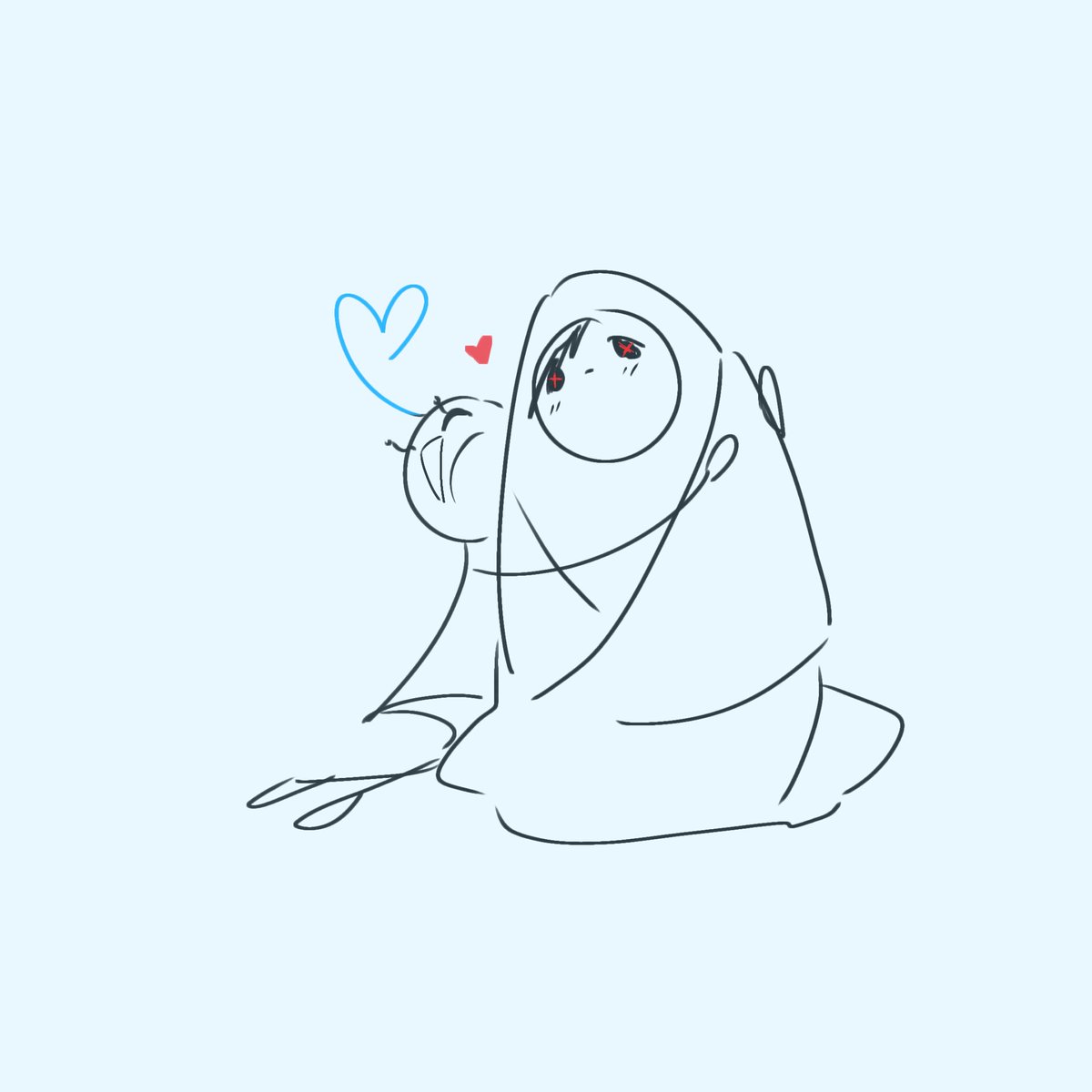 DaniDam__'s tweet photo. AWWWW YOU ARE SOOO CUTEEEEE~ 💙💙💙💙💙💙 #Furina #Arlechinno #arlefuri https://t.co/acvffZMpOY