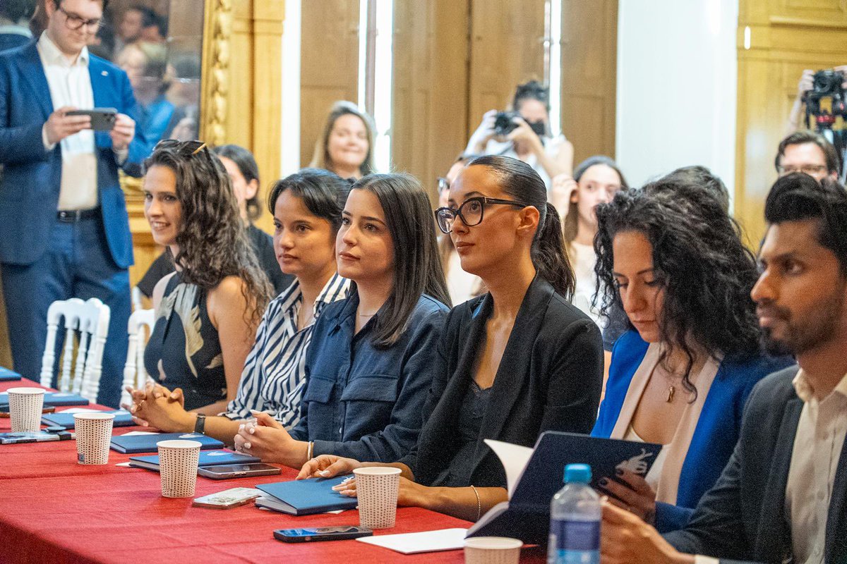 europeanreform's tweet image. This Summer University is more than a seminar. It’s a moment of encounter between nations, between generations.
50 students from across Europe have gathered to exchange ideas, challenge perspectives, and rediscover the roots of conservatism.
Summer University - I Day