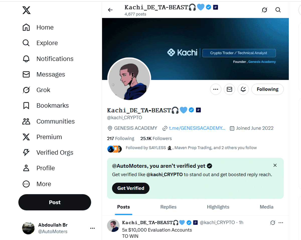 AutoMoters's tweet photo. @kachi_CRYPTO @fundingpips @Khldfx @I_Am_The_ICT @casper_smc @UmarAshraf https://t.co/5L93DA3zJc