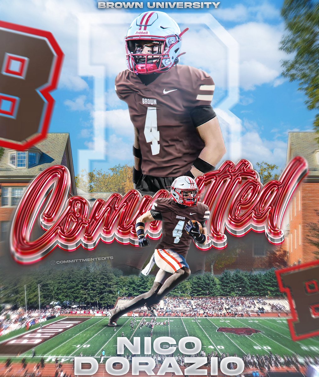 WPIAL Insider (@wpial_insider) on Twitter photo After dominating camp season, USC Athlete Nico D’Orazio has committed to Brown!
<a href="/CoachPDeCapito/">Phil DeCapito</a> is creating a WPIAL Pipeline to Brown After dominating camp season, USC Athlete Nico D’Orazio has committed to Brown!
<a href="/CoachPDeCapito/">Phil DeCapito</a> is creating a WPIAL Pipeline to Brown