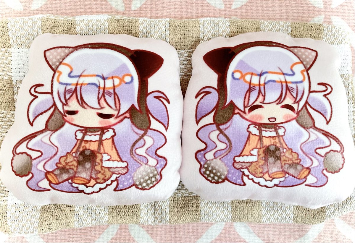 おはようございます!
BOOTH通販のクッション在庫がまどか残1点、なぎさ残1点のみになりました✨今のところ再販はしない予定なので今回が最後かもしれません😆🙏今のうちにどうぞ! 