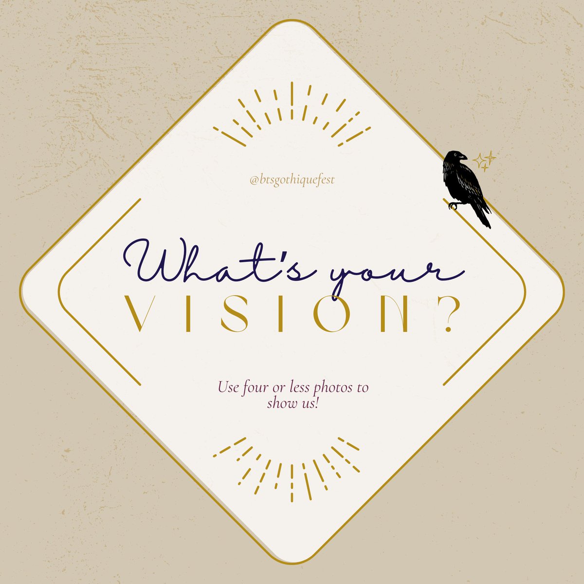 btsgothiquefest's tweet image. Hi little ravens🐦‍⬛

Show us what you have in mind with the tales you are concocting. AND for those who aren&apos;t writing yet, drop some pictures for inspiration or a moodboard... (and then sign up🤫)

Prompt 🔗 : archiveofourown.org/collections/bt…
Form 🔗 : forms.gle/A2Ew8LUz4VvtHR…