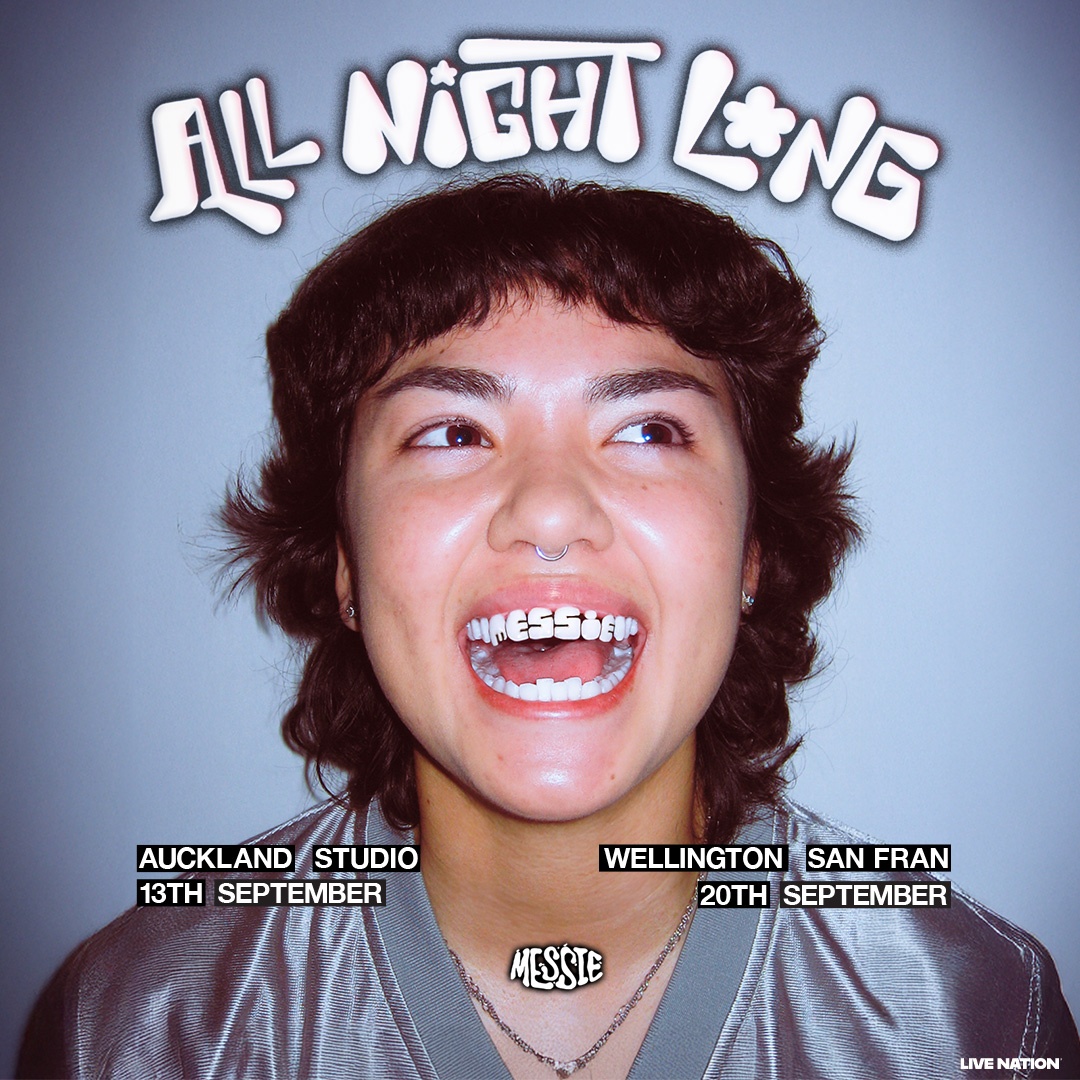 One of NZ’s most exciting DJs, MESSIE brings her high-energy, genre-blending sets to Auckland &amp; Wellington this September for her 'All Night Long' Tour!
⁠
Live Nation Presale: Wed 2 Jul, 11am⁠
Register for presale access → lvntn.com/MessieNZ25