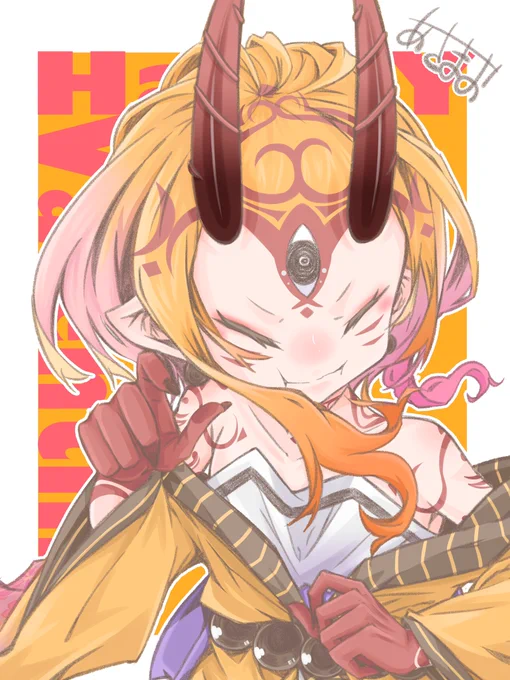 おはようございまーす( '▽`)かようびですね☆ミ 今日も程よくまりもりがんばりませう(=゜ω゜)v 本日の一枚は美味しいもの食べて頭ぶんぶんな短髪茨木ちゃんなり\\\\٩( 'ω' )و ////んみゃーやでー