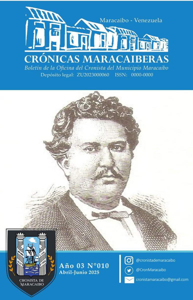 Revista Crónicas Maracaiberas, Volumen 03, Número 10, Abril-Junio de 2025
Puedes ubicarla en; doi.org/10.5281/zenodo…