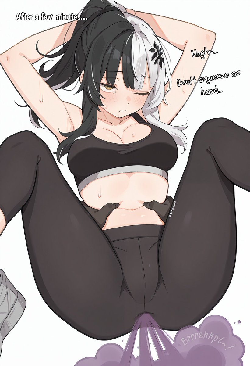 ✋🏻✋🏻🤵🏻‍♀️🏃🏻‍♀️🟣☢️‼️
(Squeezable Shiori)
(Remake #2)
#おなら #オナラ #girlfart #farting #onara
💨:
pixiv.net/en/artworks/13…