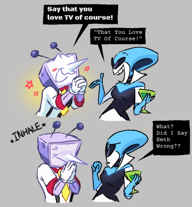 More #queentenna on magma magma with <a href="/PegiBruno/">☮Stas☮</a>
It was fun to draw :P

#DELTARUNE #deltarunefanart #DeltaruneTenna #tenna #queendeltarune #queen