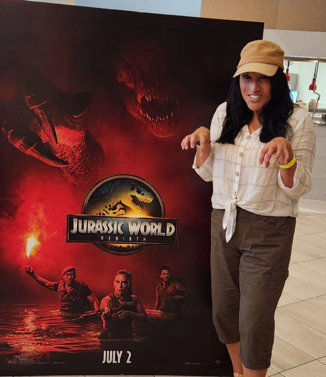 girl4movies's tweet image. ROAR!!!! 🦖🦖🦖 movie dinosaur time!
@MorochMovieClub
#JurassicWorldRebirth
#JurassicATX