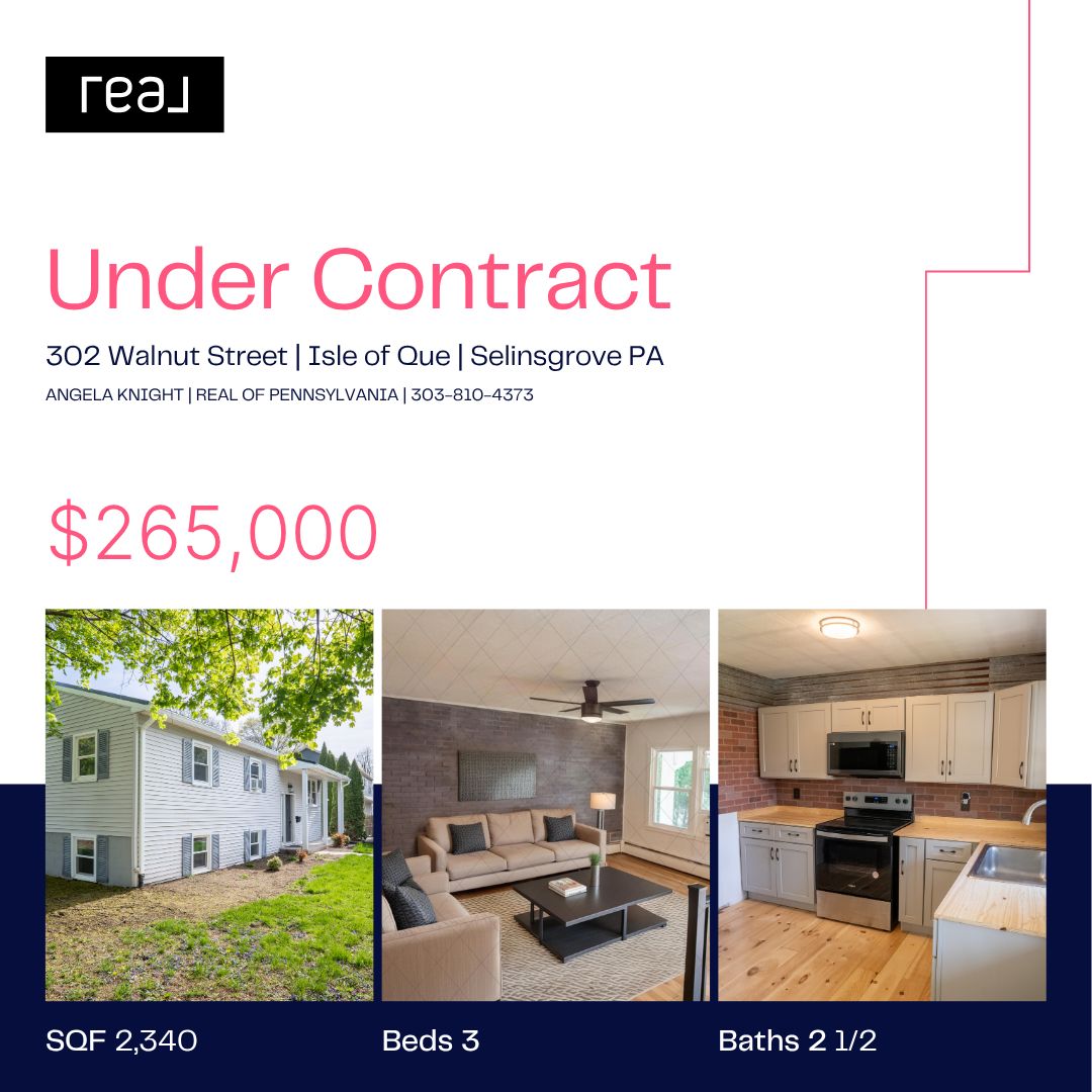 FaginKnight's tweet photo. PENDING! 302 Walnut Street | Isle of Que | Selinsgrove

After 45 days on the market - we posted a reverse contract offer to circling buyers and the general public and received MULTIPLE offers! 👍 👍 👍 👍 👍 

#creativemarketing #faginknight #realbrokerage #angelaknight https://t.co/fPo90yDwMf