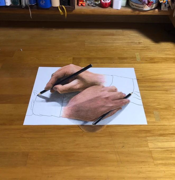 イロドリアルのメンバーが描いた「人間の一部または人間」を集めてみました! 一枚目:ぼんぼん( ) 二枚目:みやかわ( ) 三枚目:音海はる( )