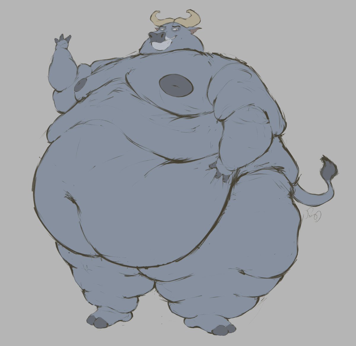 Fattened up Bogo a bit 💪
