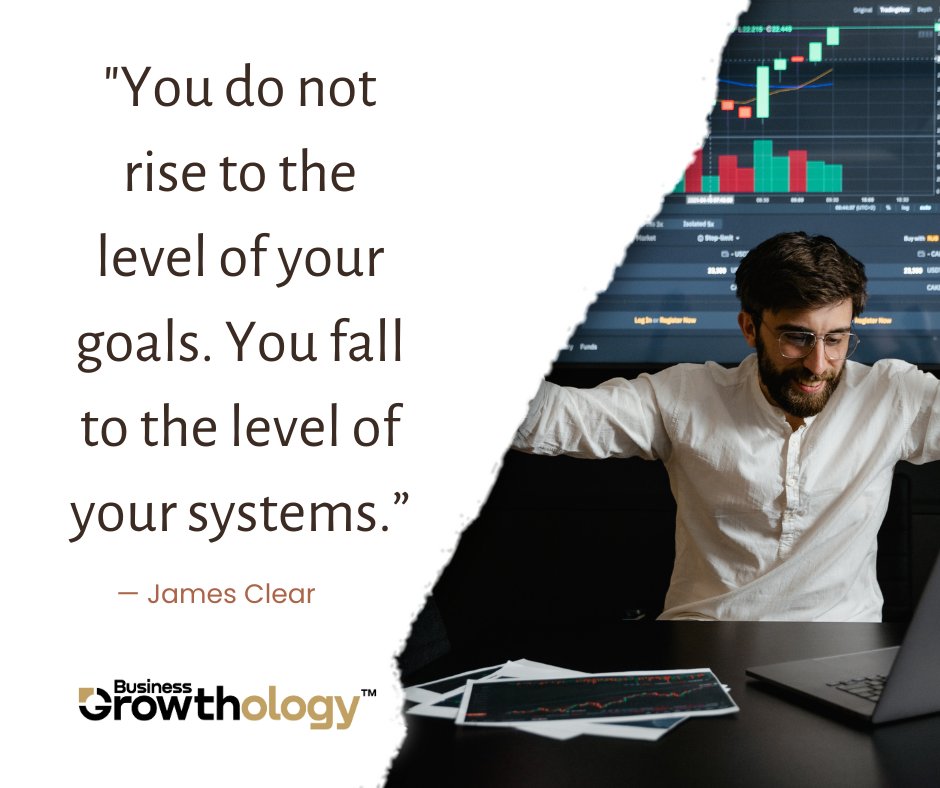 LippittScott's tweet photo. "You do not rise to the level of your goals. You fall to the level of your systems.” — James Clear

#mondaymotivation #scottlippitt #businesscoaching #businesscoach #CoachingCareer #quotes #businessquotes https://t.co/OvwtAgLFOH