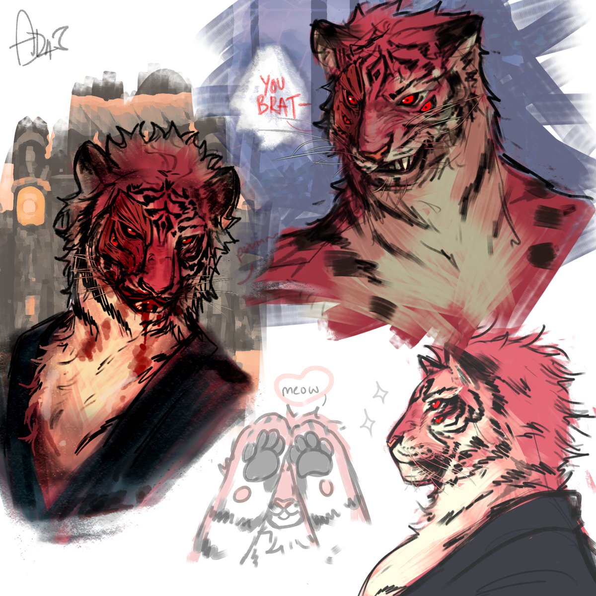 ada_bingbong's tweet photo. i can't move on from tiger sukuna #sukuna #sukunaryomen #jjk #JujutsuKaisen https://t.co/tUCyTyUHHU