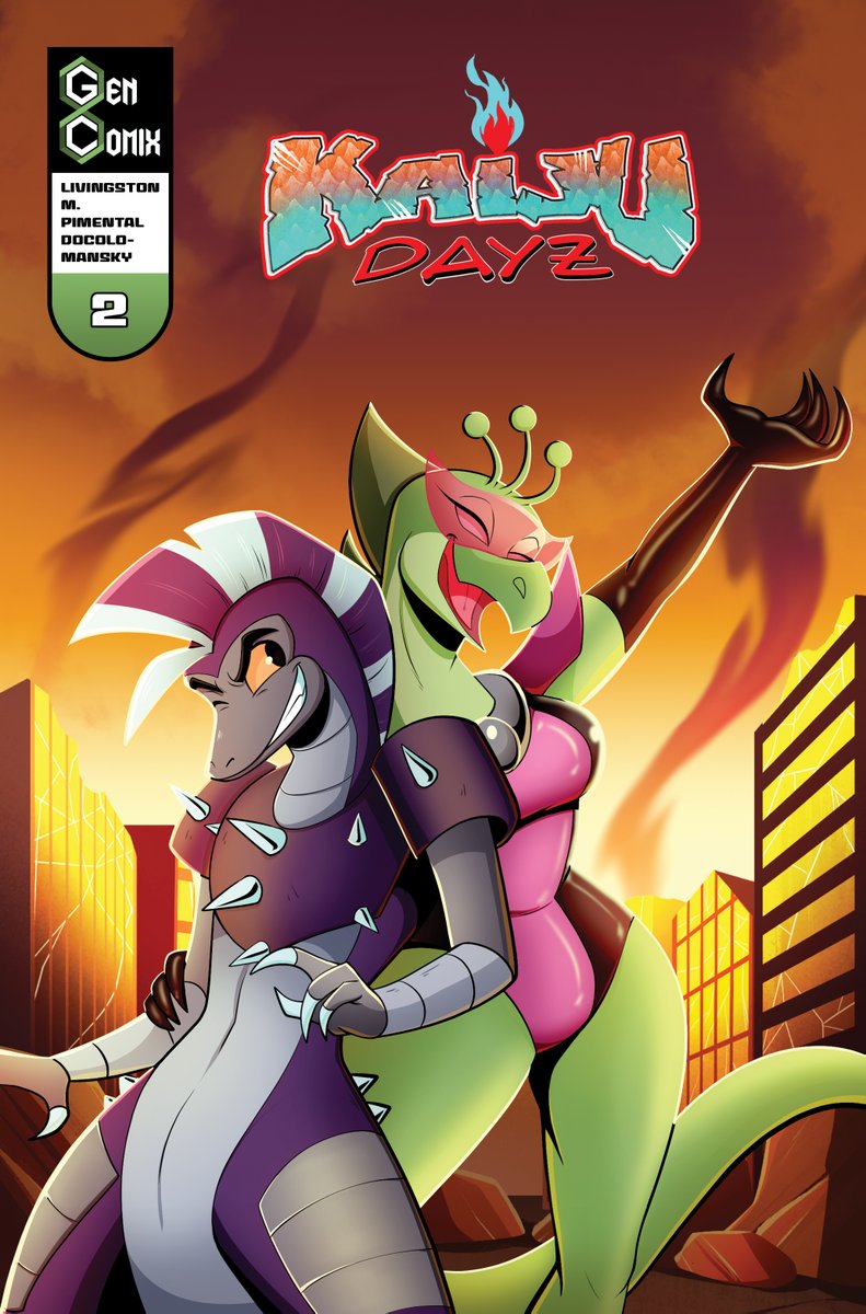 HazeWritesStuff's tweet image. The final five hours of the Kaiju Dayz #2 campaign are here! Get yourself a copy before it's too late!
CAMPAIGN HERE - kck.st/3SrVtqT