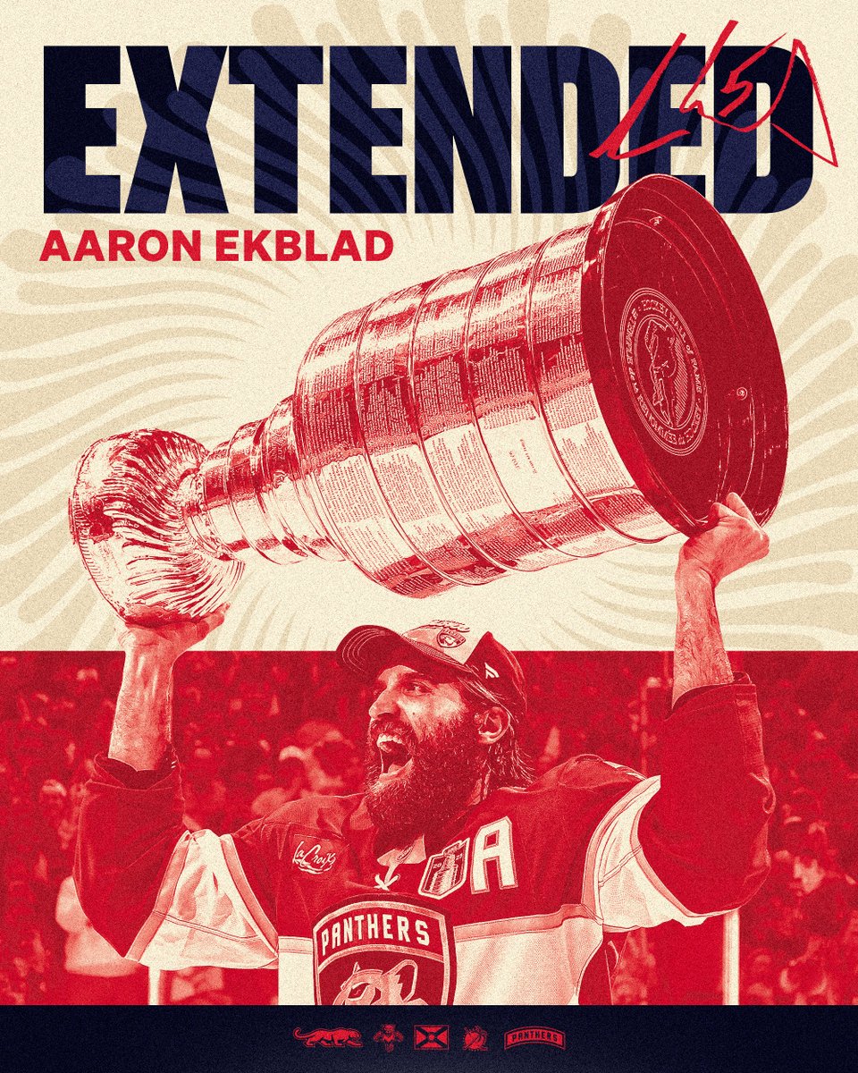 EKKY’S NOT GOING ANYWHERE!

📝 » flapanthers.co/ekblad6-30-25