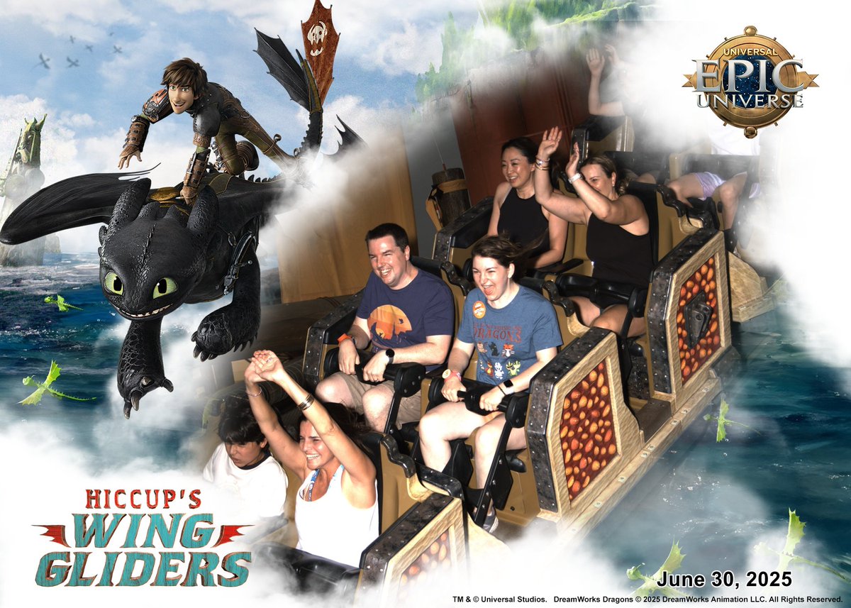 JasonTCV's tweet image. Haven&apos;t posted much today, we&apos;re on our final day of our trip. Ending again at #EpicUniverse to celebrate Amy&apos;s birthday! Wonderful day so far!