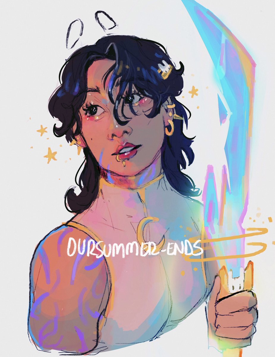 demon hunter 🐰⚡️🩵✨