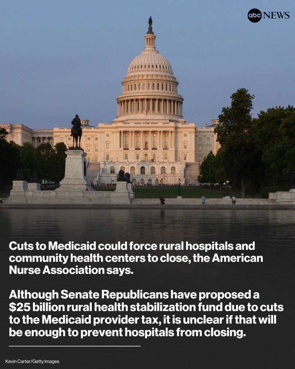 As Republicans work to pass President Trump's 'big, beautiful bill' by his July 4 deadline, many are worried about the changes that could be coming to Medicaid.

Here’s how the bill could affect Medicaid and who could lose coverage.

abcnews.visitlink.me/QT2HJS