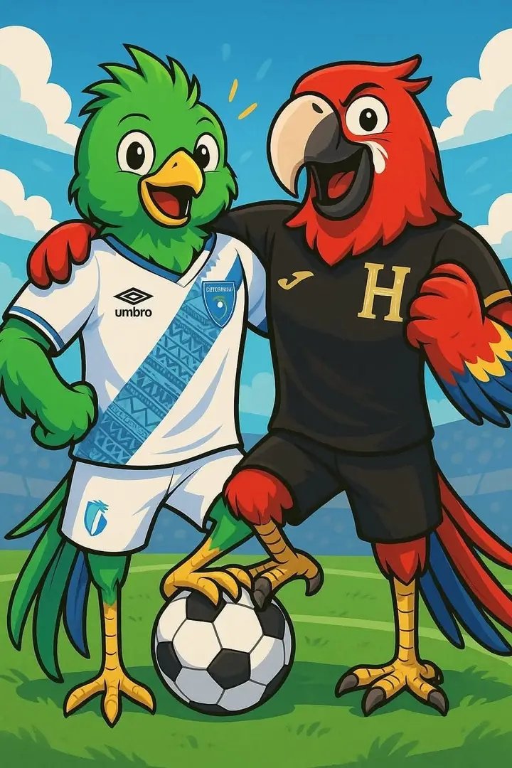 ¡EL MIÉRCOLES SOMOS UN SOLO PAÍS! 🇬🇹❤️🇭🇳

Chapín que se respeta va a apoyar a la H contra México, y catracho que se respeta va a apoyar a Guatemala contra Estados Unidos ❤️