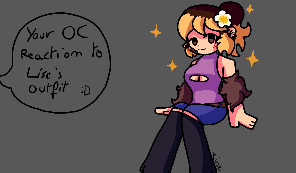 Hehe ! I want your reactions guys!! #LiseMearest #FNFOC