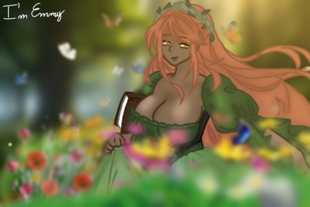 ImEmmy666's tweet image. Tema primavera quando eu desenhei esse 🌼✨