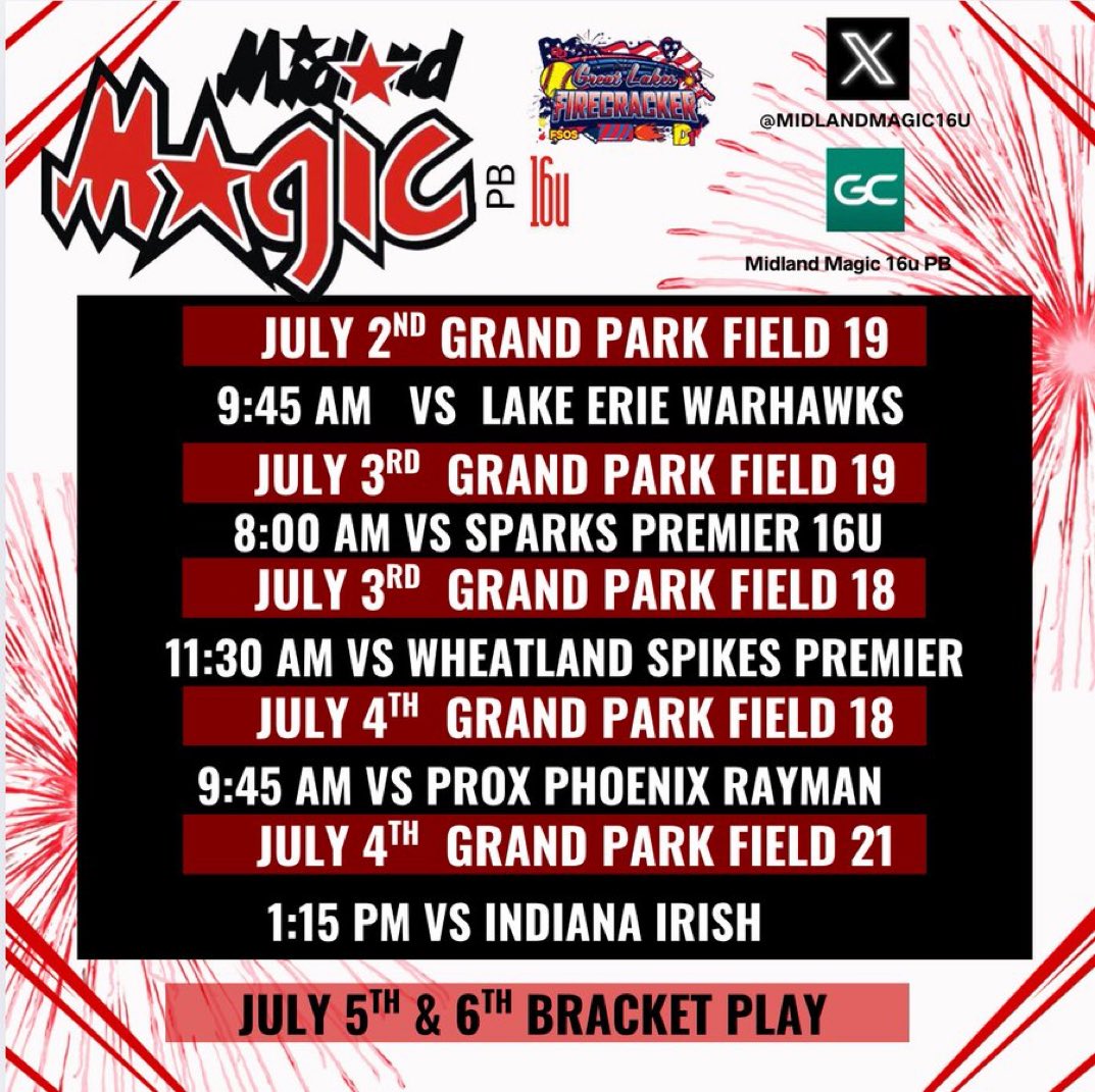 KiyrraM's tweet photo. Looking forward to getting on the field this week at the Great Lakes Firecracker in Indiana. @Midlandmagic16u https://t.co/PFqEP6RA2v