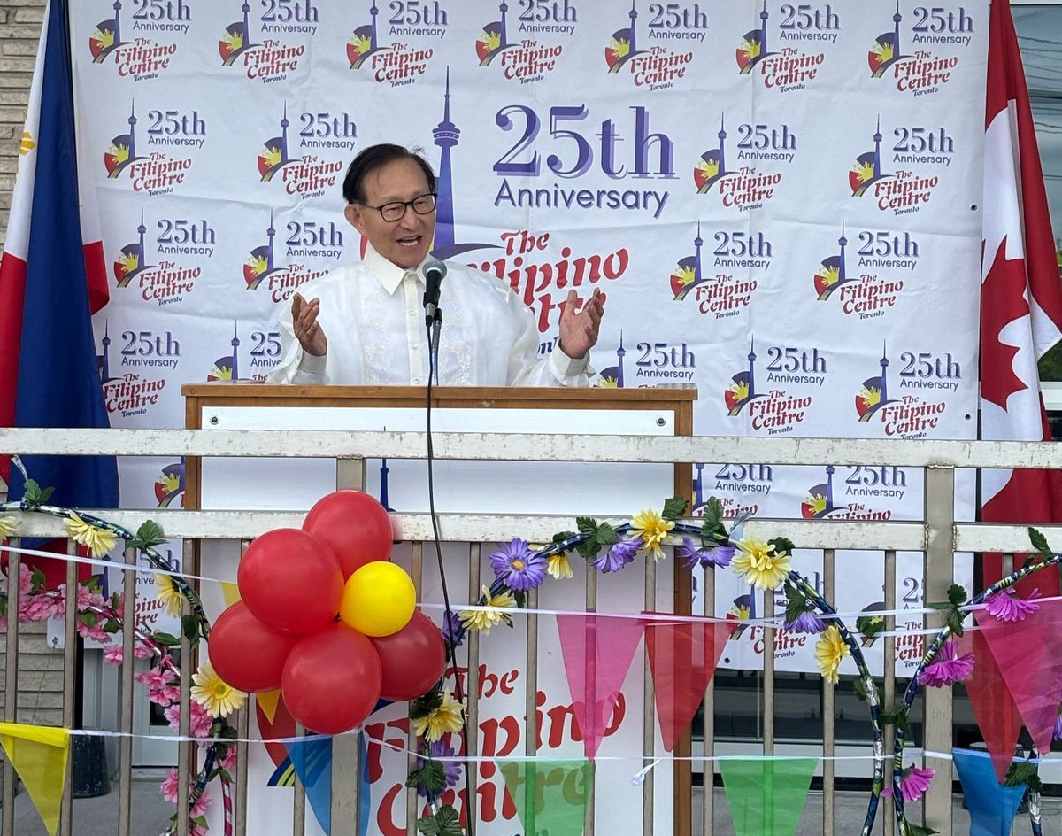 RaymondChoPC's tweet photo. As we wrap up this #FilipinoHeritageMonth, Iโm grateful to have joined the vibrant Pistahan Festival @FCTFilCentreTor ๐ต๐ญ ๐จ๐ฆ
Big shoutout to President/CEO Mary-Ann San Juan and team for showcasing Filipino culture, food & talent. Proud of our strong #FilCan community in #ScarbTO๐ https://t.co/igHJxXeyBB