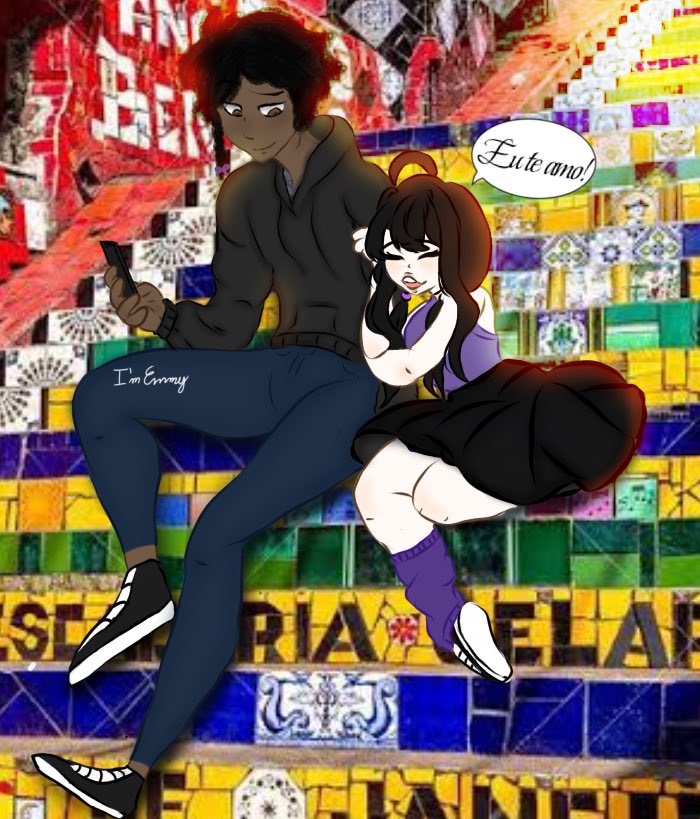 ImEmmy666's tweet image. Um presente de um casal de amigos que eu tenho!🖤💜
