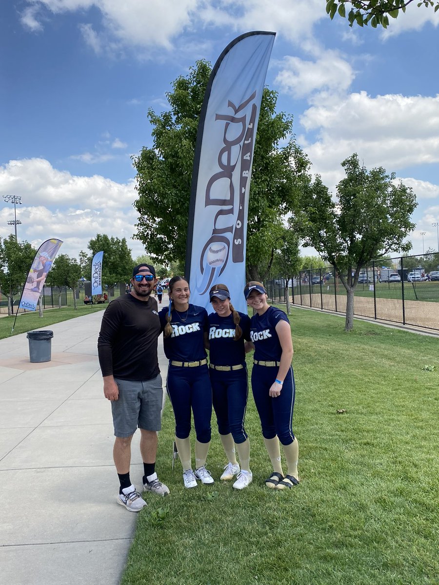 Thank you <a href="/ondecksoftball/">OnDeck Softball 🥎</a> for an awesome jamboree today! It was so cool to spend the day alongside some great talent before the 16u Power Pool begins tomorrow. 

Game 1: Tuesday 7/1, 12:00 at Olympic Park Field 3.

<a href="/16uRockNational/">Newtown Rock National Bodick</a> 
<a href="/GoldGarvey/">Newtown Rock Gold- Garvey</a>

<a href="/alison_bodick19/">Alison Bodick 2028</a>
<a href="/RileyPalank/">Riley Palank 2028</a>