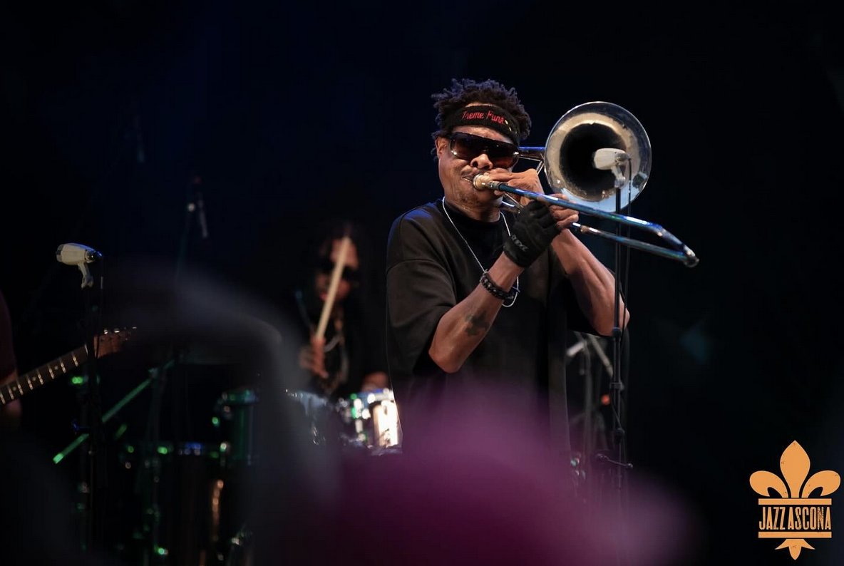 #Switzerland, catch #CoreyHenry and the #TremeFunktet @ #JazzAscona 2025 this summer! #FunkiestTromboneAlive #TremeFunk #Ascona #NewOrleans #coreyhenryandtremefunktet