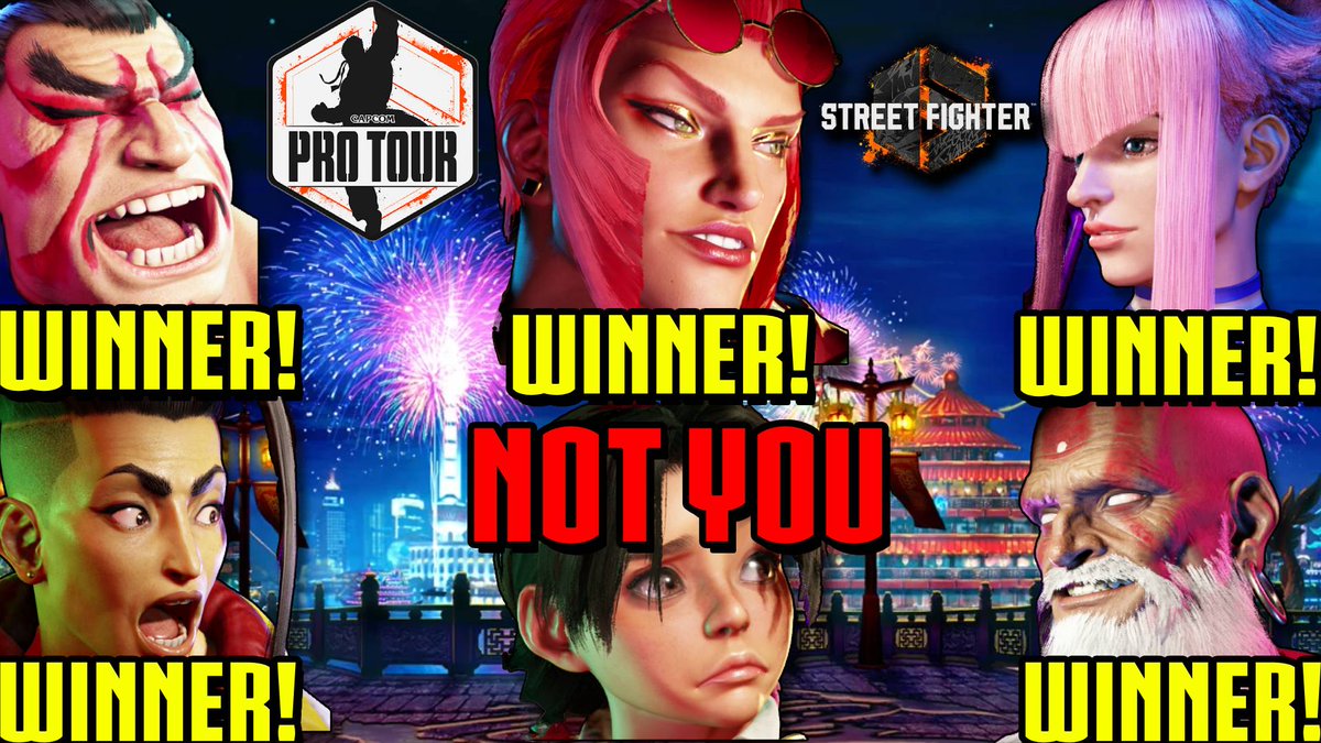 Something weird is happening in Street Fighter 6.
The despicable and hated low tier characters... they are winning Pro Tour events left and right all of a sudden! Whats going on!?
&gt;&gt;&gt;
youtu.be/UEYbPOJQA_Y
youtu.be/UEYbPOJQA_Y
&lt;&lt;&lt;