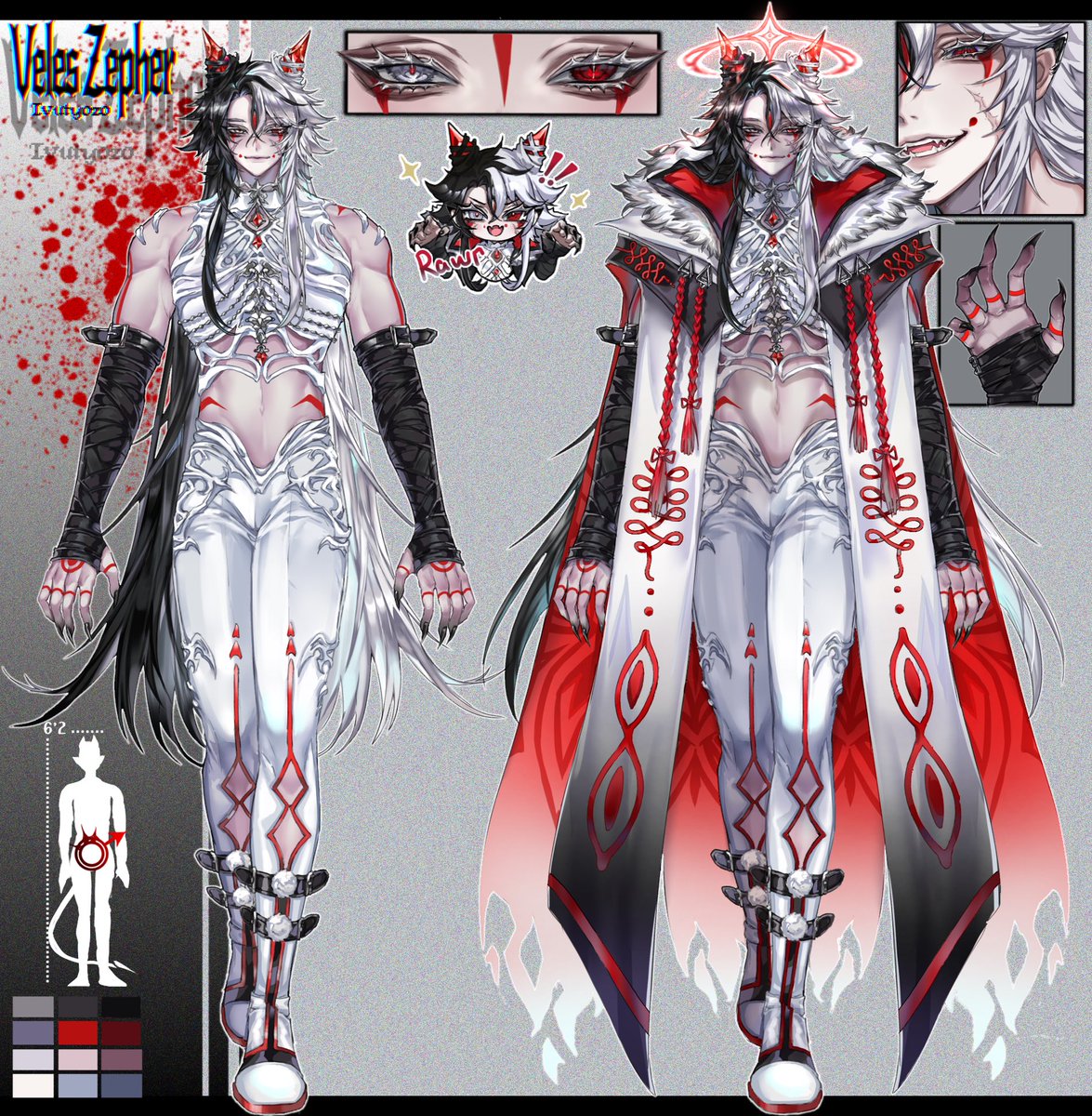 ivutyozo's tweet photo. Oc redesign (🐇🐍♦️) #digitalart https://t.co/TNw3pnOq43
