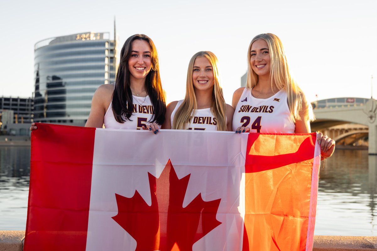 SunDevilBeachVB's tweet image. Happy Canada Day! Our roster has many with Canadian heritage, including Tori Clement and Kristin Gilmour who are from Edmonton and have represented Team Canada on the sand together! 🇨🇦

#SandDevils /// #ForksUp