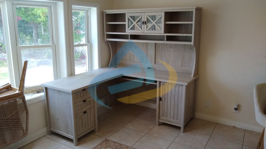 Excel_Assembly's tweet image. Need a work space for business, school...or just to play games. Check out Sauders Costa L Desk assembled recently - we took the hassle out of figuring out all which part was which and put it together in no time! Call/Text Excel Assembly to simplify your life. 951-513-1177
#sauder