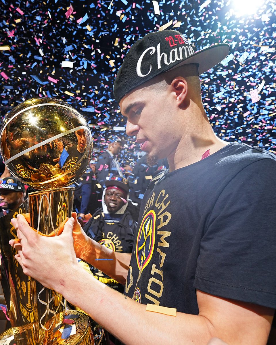 SLAMonline's tweet photo. Michael Porter Jr won't be playing for the Nuggets anymore, but he's always gonna be good at 5,280 feet. https://t.co/nFFnP4N5Vv