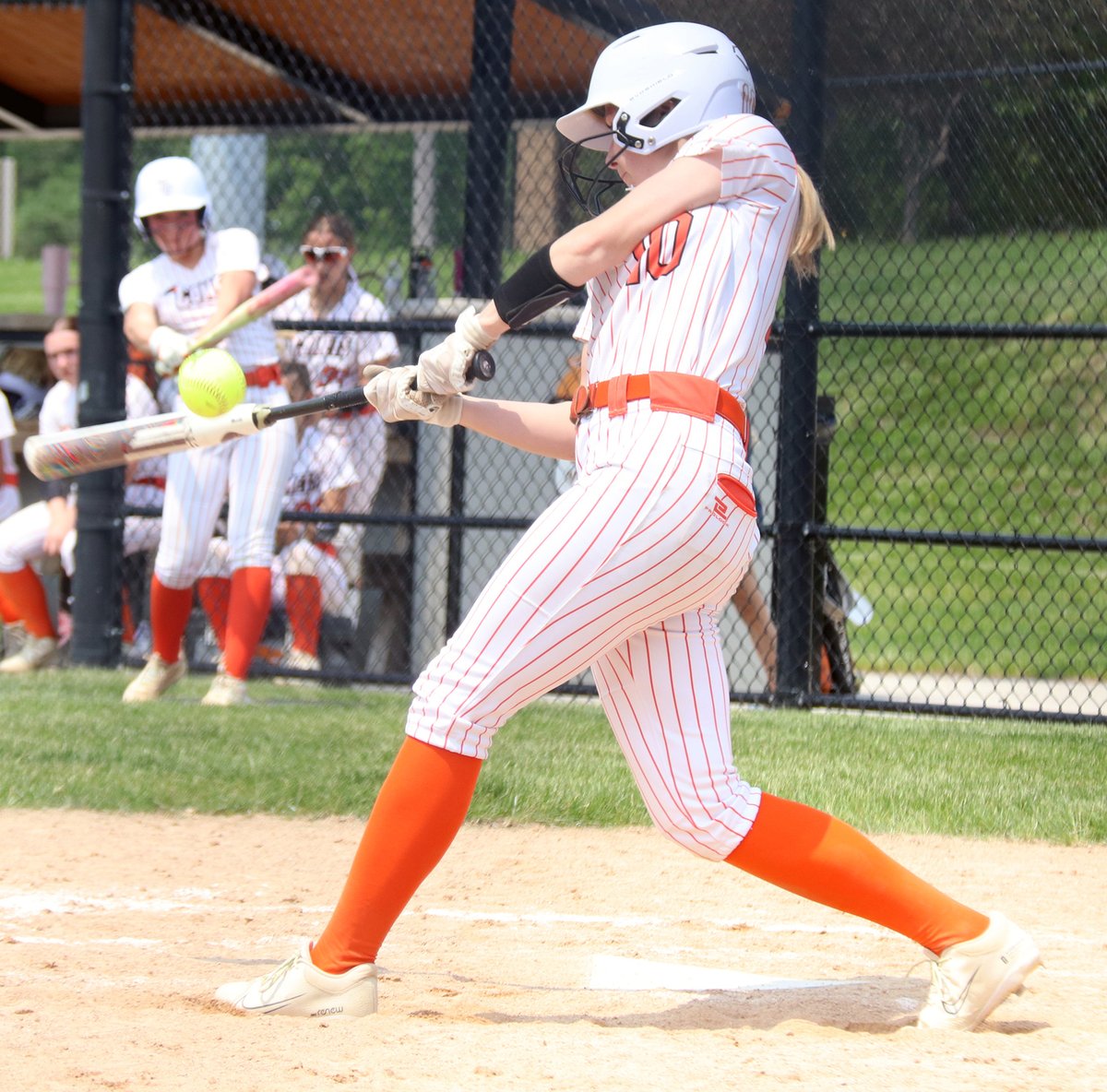 Charles City senior Payton Hadley, who currently leads her team with a .507 slugging percentage, and the rest of the Comets will host Decorah in the first round of the Class 4A-Region 8 bracket on July 10.
…citypress-ia-siteadmin.newsmemory.com/charlescitypre……softball-bracket/