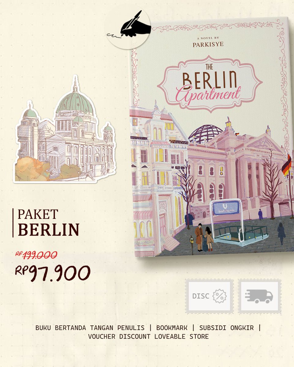 bukukatia's tweet photo. Peluk Keenan Mahesa melalui undangan penulis @parkisye_ novel "The Berlin Apartement". 

Link Undangan:
https://t.co/4vPxkoTHkS

#theberlinapartement #alternativeuniverse #localau #Romance @Romancious_ https://t.co/bypNtghyFQ