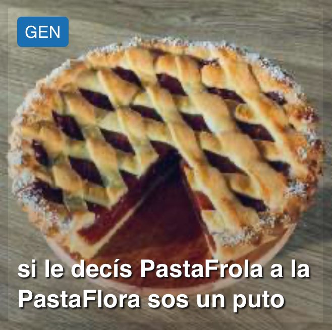 DevoxPosting's tweet photo. Yo le digo pai de membrillo https://t.co/sW62HMopOS