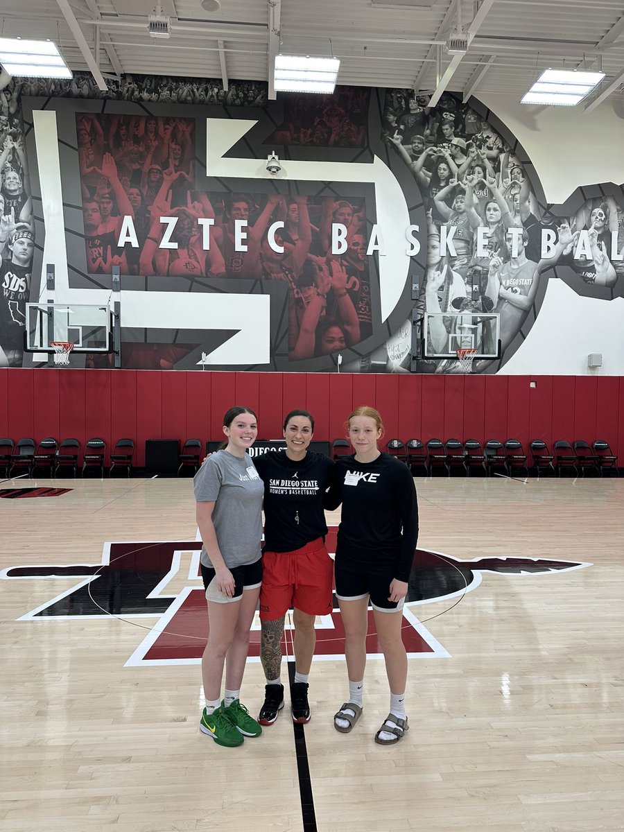 Maryn King (@marynking22) on Twitter photo Had a great time at <a href="/Aztec_WBB/">San Diego State Women's Basketball</a> Elite Camp this weekend. Thank you Coach Stacie, Coach Gregg, Coach Lewis, and Coach Mel for a great day of work! Had a great time at <a href="/Aztec_WBB/">San Diego State Women's Basketball</a> Elite Camp this weekend. Thank you Coach Stacie, Coach Gregg, Coach Lewis, and Coach Mel for a great day of work!