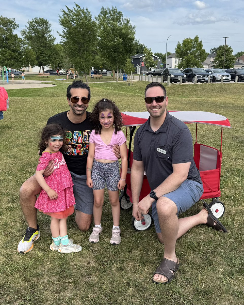 BenCarrwpg's tweet image. What a perfect day for the Linden Woods Community Centre Summer BBQ! From bouncy castles and face painting to the weekly Farmer’s Market, there was something for everyone.
Thank you to the organizers and volunteers who make events like this possible.
#SummerBBQ #Lindenwoods