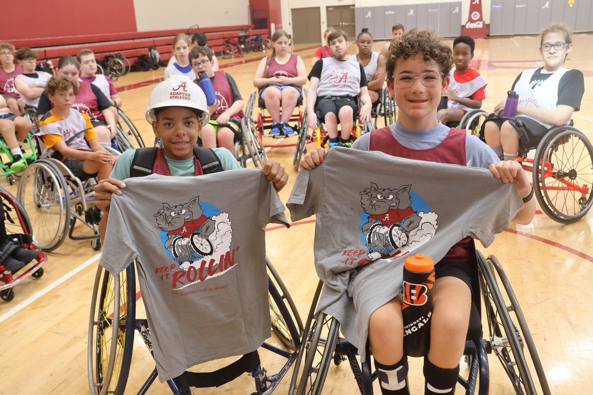 UA Adapted Athletics (@alabamaadapted) on Twitter photo Another day, another successful session in the books! 💪🏽🏀
#RollTide | #AlabamaAdaptedAthletics Another day, another successful session in the books! 💪🏽🏀
#RollTide | #AlabamaAdaptedAthletics
