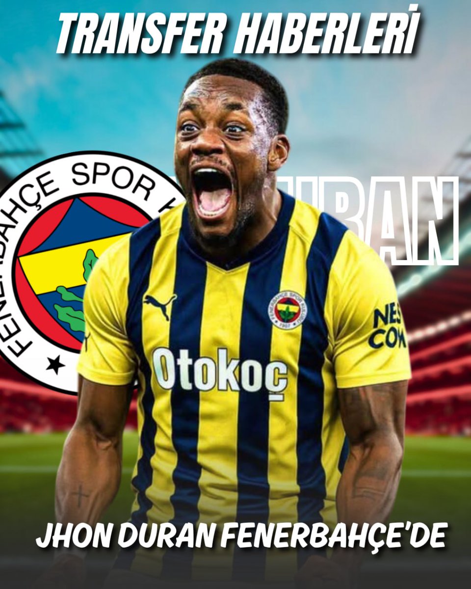 bugrafc27 (@bugrafcyoutube) on Twitter photo 🚨 Jhon Duran'ı İstanbul'a getirecek özel jet Kolombiya'ya ulaştı. Fenerbahçe Futbol Direktörü Devin Özek ve Jhon Duran'ı taşıyacak özel jet, bu gece TSİ 02.10'da İstanbul'a doğru hareket edecek! Geliyorlar...
<a href="/yagosabuncuoglu/">Yağız Sabuncuoğlu</a> 🚨 Jhon Duran'ı İstanbul'a getirecek özel jet Kolombiya'ya ulaştı. Fenerbahçe Futbol Direktörü Devin Özek ve Jhon Duran'ı taşıyacak özel jet, bu gece TSİ 02.10'da İstanbul'a doğru hareket edecek! Geliyorlar...
<a href="/yagosabuncuoglu/">Yağız Sabuncuoğlu</a>
