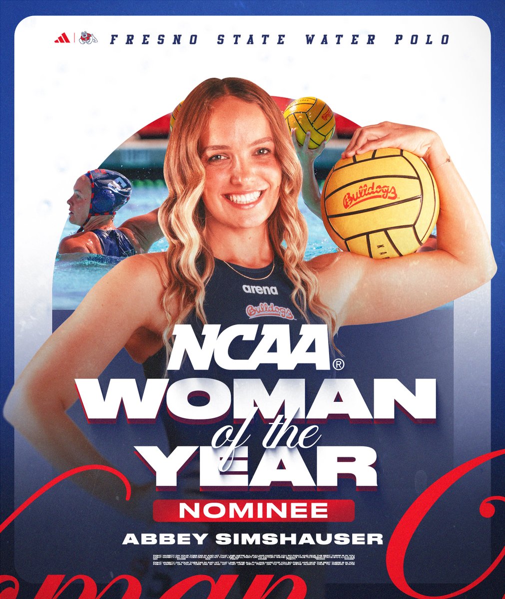 Congratulations to Abbey Simshauser for being a Fresno State nominee for the NCAA Woman of the Year award 💪