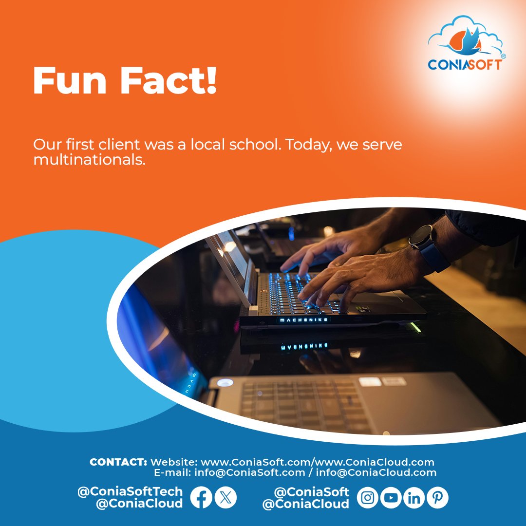 ConiasoftTech's tweet photo. Fun Fact!
Set up 40+ integrations with ConiaSoft in under 10 minutes. Plug in, power up, and boost productivity, fast!
#ConiaSoft #TechFacts #SmartIntegrations #WorkSmarter #ProductivityHack #DigitalSolutions #EfficiencyBoost #PlugAndPlay #BusinessTools #AutomationMadeEasy https://t.co/T7FeQTApWu