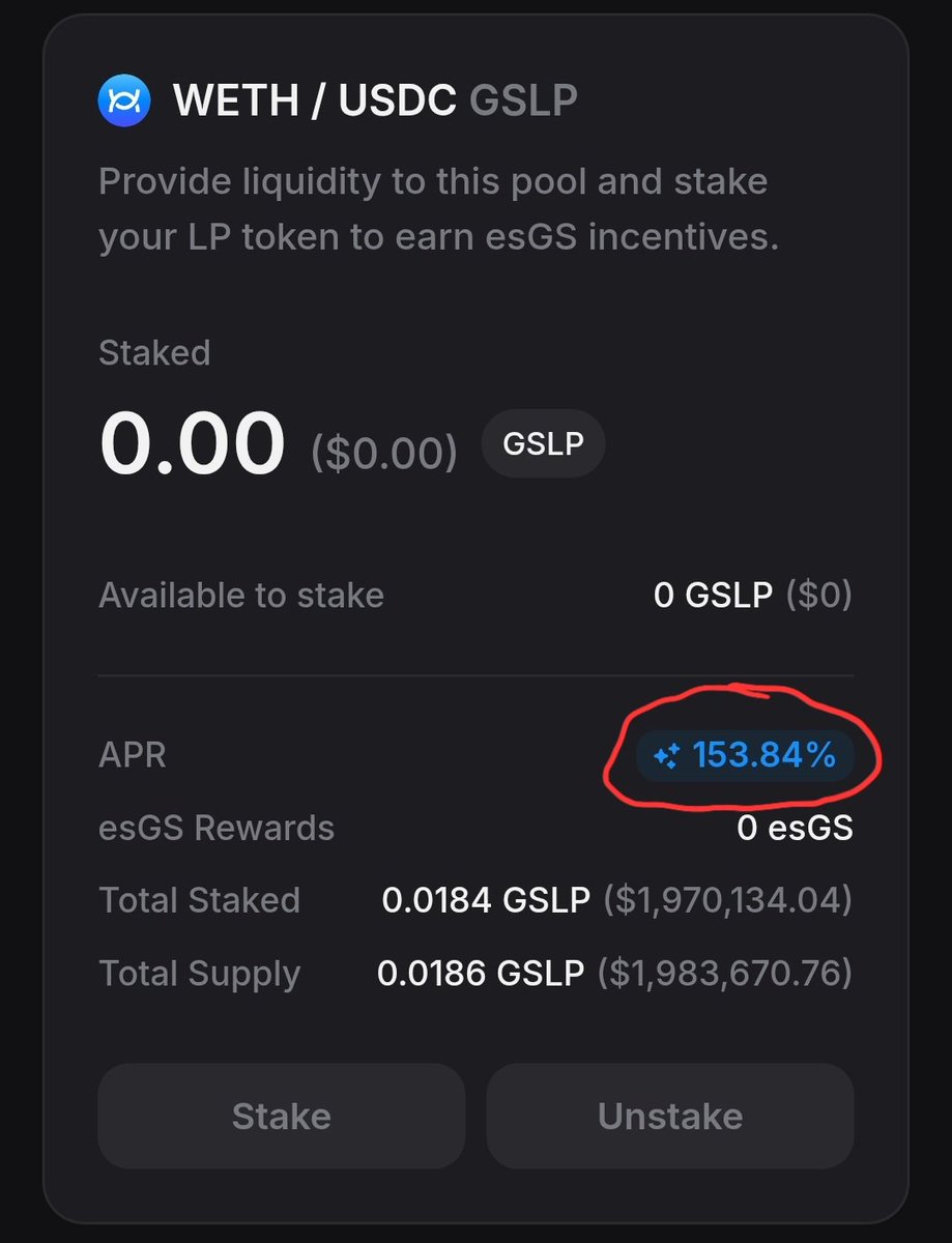 slappjakke.eth 🦇🔊 (@slappjakke) on Twitter photo The <a href="/GammaSwapLabs/">GammaSwap 👽</a> Yield Token is right around the corner
gETH is estimated to have 15-25% APR
(Like Ethena basis trade but using Concentrated Liquidity AMM yield and hedging the IL)
To hedge the IL for clAMM they need more liquidity for full range v2 LPs for WETH/USDC and are The <a href="/GammaSwapLabs/">GammaSwap 👽</a> Yield Token is right around the corner
gETH is estimated to have 15-25% APR
(Like Ethena basis trade but using Concentrated Liquidity AMM yield and hedging the IL)
To hedge the IL for clAMM they need more liquidity for full range v2 LPs for WETH/USDC and are