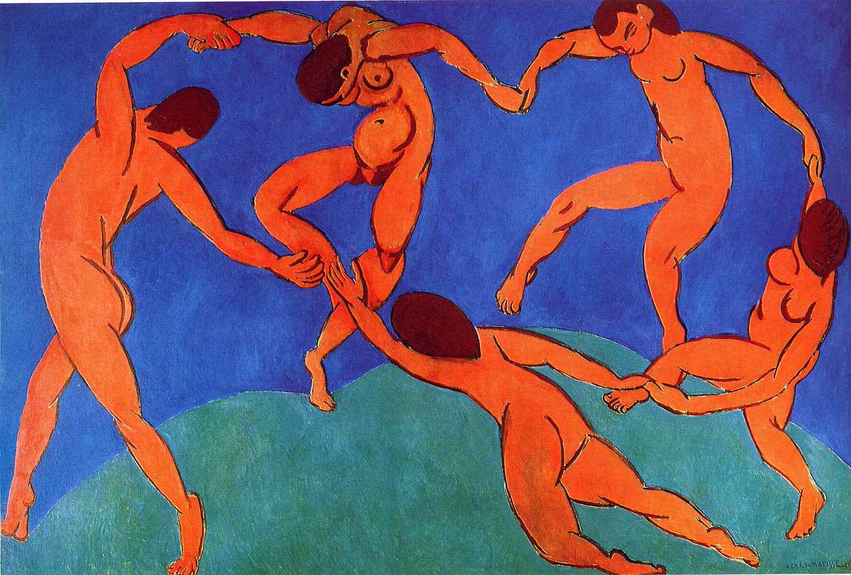 Dance (II), 1910 #artbots #matisse