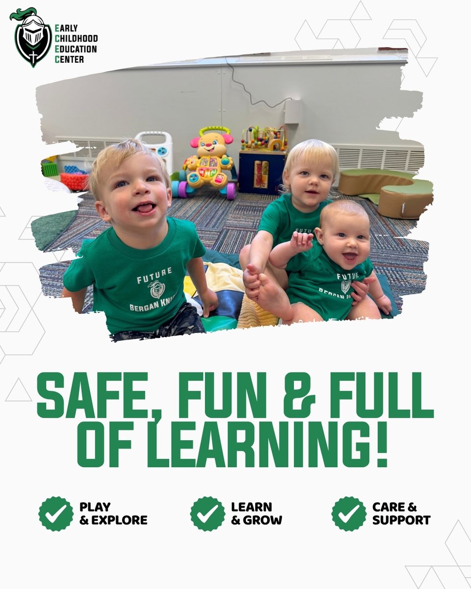 Bergan Catholic School (@bergancatholic) on Twitter photo Planning to have children and wanting childcare? Get on the waitlist today!
Reach out to Genna at genna.faulkner@berganknights.org! Planning to have children and wanting childcare? Get on the waitlist today!
Reach out to Genna at genna.faulkner@berganknights.org!
