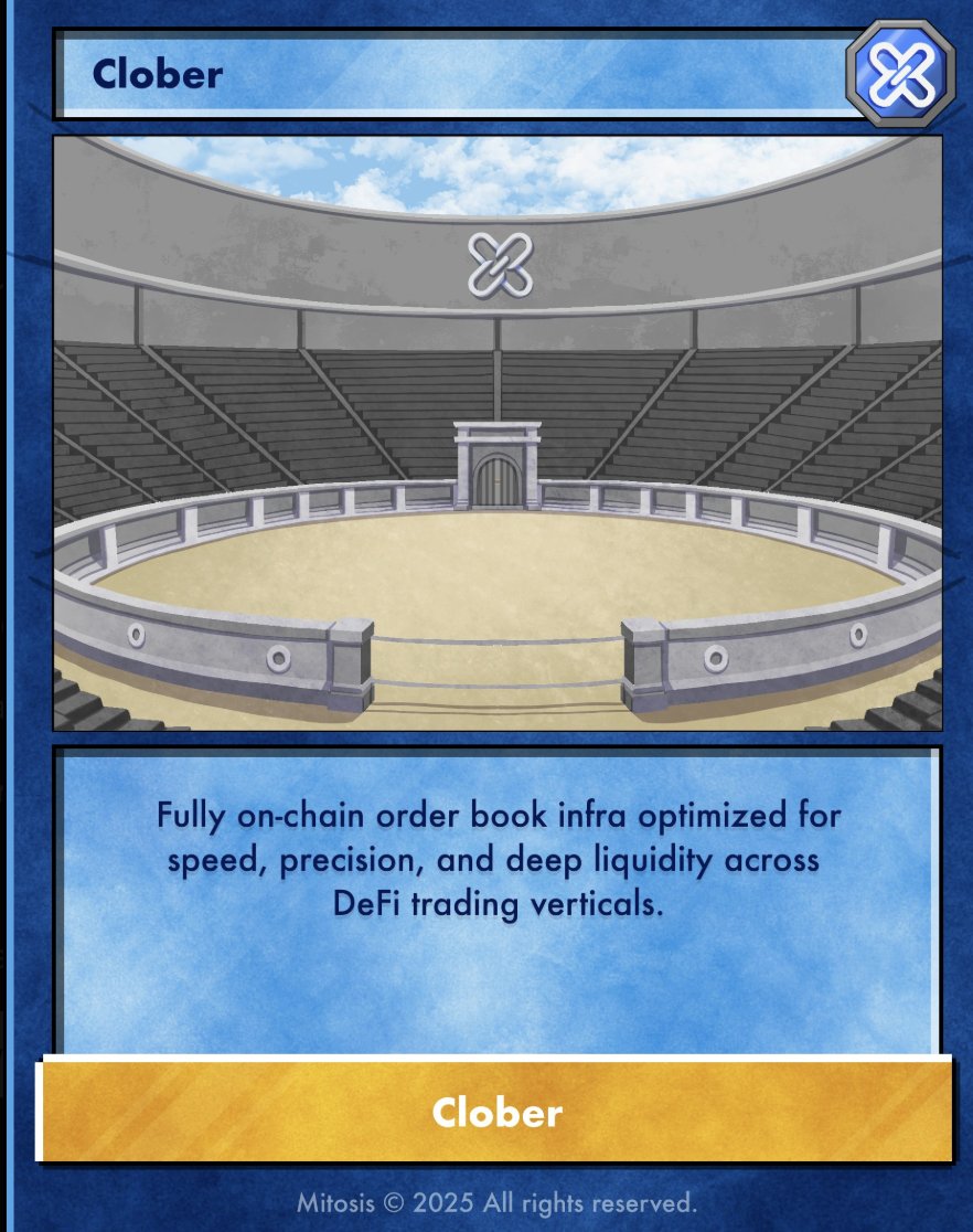 💻 <a href="/MitosisOrg/">Mitosis</a>  tarafında etkileyici bir haber var:
Tamamen zincir üstü bir emir defteri yolda!

<a href="/CloberDEX/">Clober | Fully on-chain CLOB DEX</a>, LOBSTER adlı eşleştirme motoruyla, opsiyonlar, risk ağırlıklı varlıklar ve daha fazlası için gaz açısından verimli, yüksek verimli işlemleri mümkün kılacak.