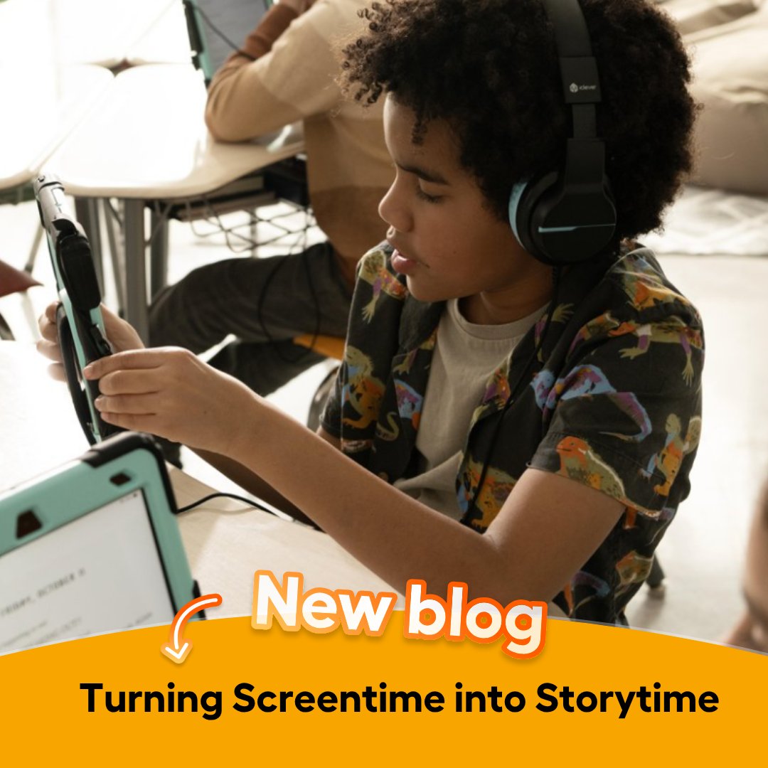 RallyReader's tweet image. Check out our latest blog post to learn how Rally turns screentime into storytime. ✨ Smart tips. Real results. Way less screen guilt! hubs.la/Q03pJ-hf0   #RallyReader #ReadingPractice #EdTech #ParentingHacks